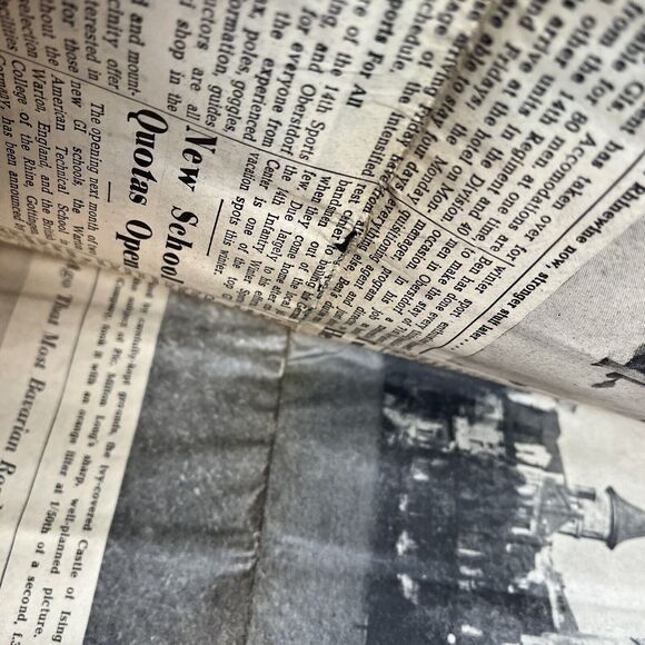 Vintage WWIII Red Circle News 71st Infantry Newspaper December 1945 Rare - Picture 3 of 6